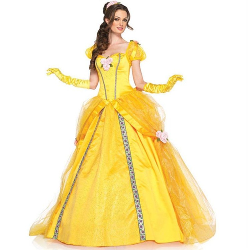 Ethnic Fashion Designers - Kostium księżniczki na Halloween dla dorosłych,