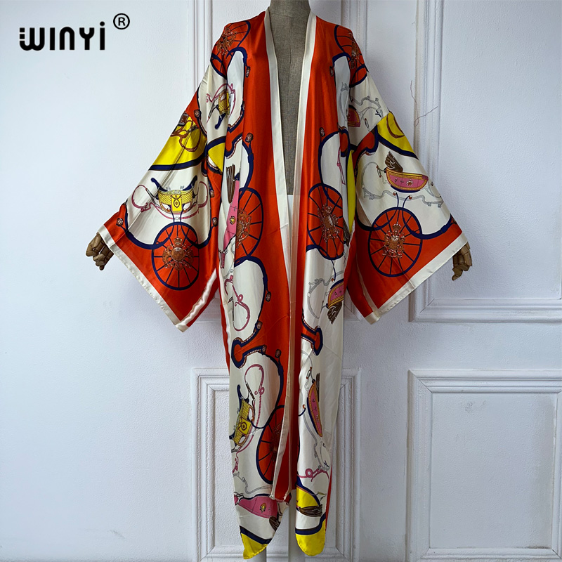 Kaftan Women Boho - WINYI Kimono w stylu boho z