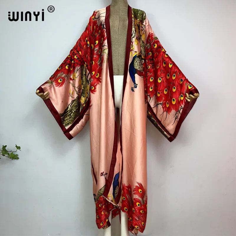 Kaftan Women Boho - WINYI 2022 Letni damski kardigan, seksowny,