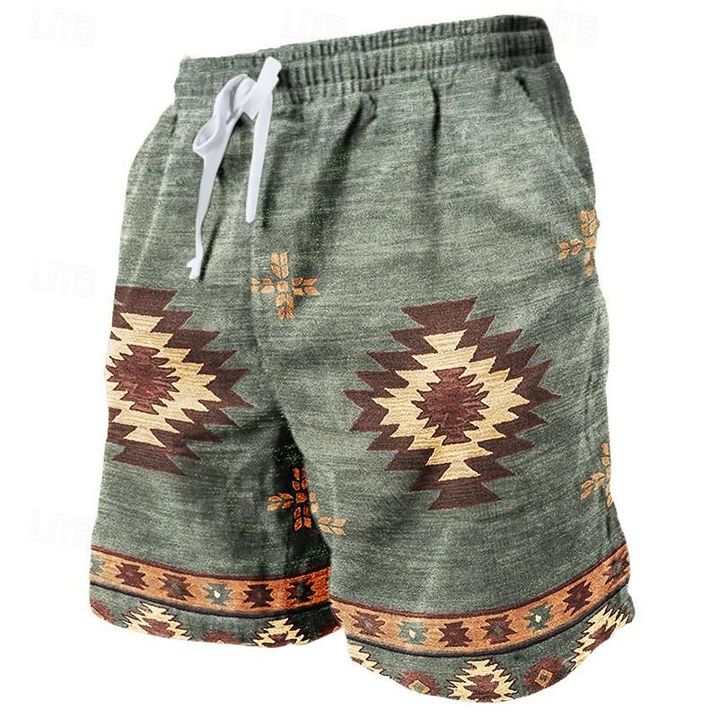 Męskie szorty plażowe w stylu  – Ethnic Indian Fashion recenzja i cena
