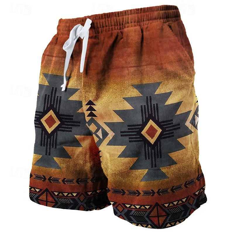 Męskie szorty plażowe w stylu  – Ethnic Indian Fashion recenzja i cena