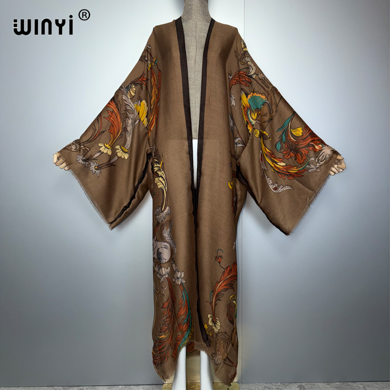 WINYI Afrykańska Sukienka Kimo – Kaftan Women Boho recenzja i cena