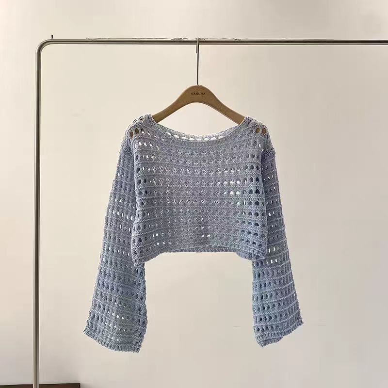 Dzianinowy top z długim rękawe – Kaftan Women Boho recenzja i cena
