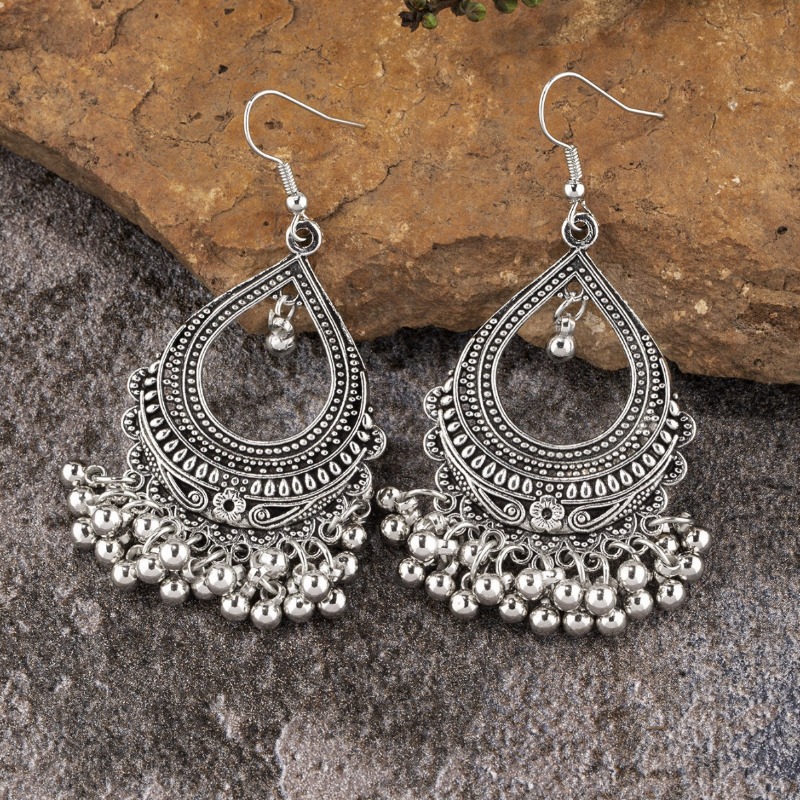 Nowe kolczyki w kształcie krop – Ethnic Indian Fashion recenzja i cena