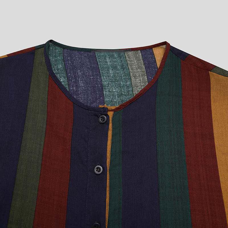 Długa męska koszula z nadrukie – Fashion Ethnic Wear For Men recenzja i cena