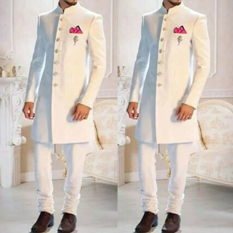 Fashion Design biały stojak ko – Fashion Ethnic Wear For Men recenzja i cena